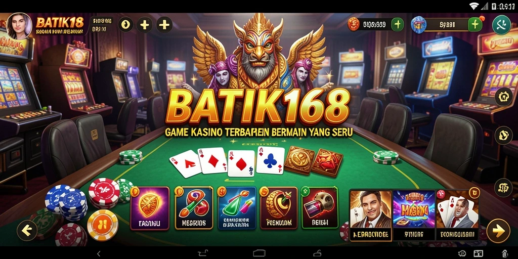Tampilan gameplay seru di BATIK168 dengan grafis memukau.