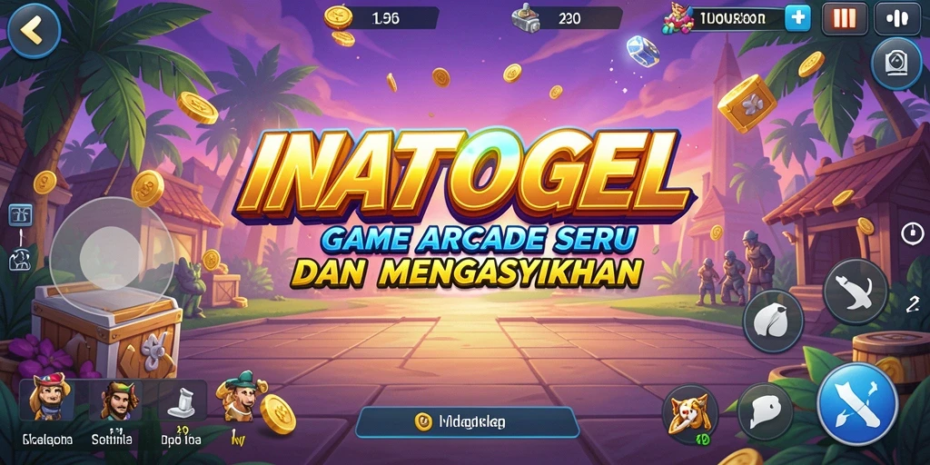 Tampilan gameplay seru INATOGEL yang penuh tantangan.