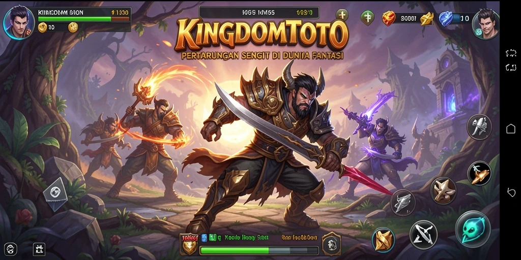 Gameplay seru dengan grafis mengagumkan di KINGDOMTOTO.