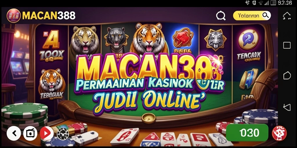 Tampilan utama gameplay <strong>MACAN388</strong> yang menampilkan keseruan permainan Kasino.