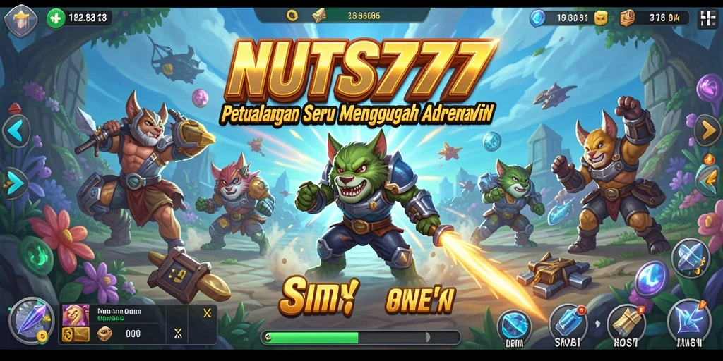 Gameplay seru di dunia petualangan NUTS777.