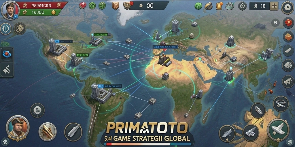 Tampilan gameplay strategis yang seru di PRIMATOTO.