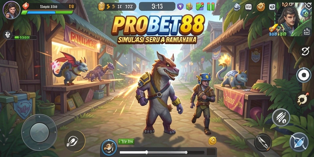 Tampilan gameplay menakjubkan dalam PROBET88.