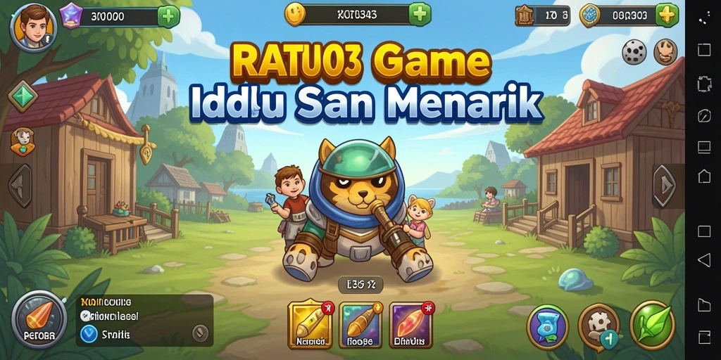 Tampilan gameplay RATU303 yang menarik dan interaktif.