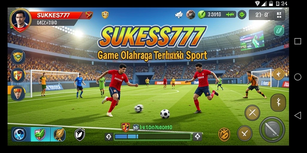 Tampilan utama gameplay SUKSES777 yang menegangkan dan penuh aksi.