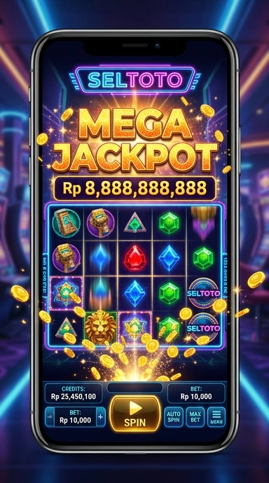 Screenshot tampilan utama aplikasi Seltoto.
